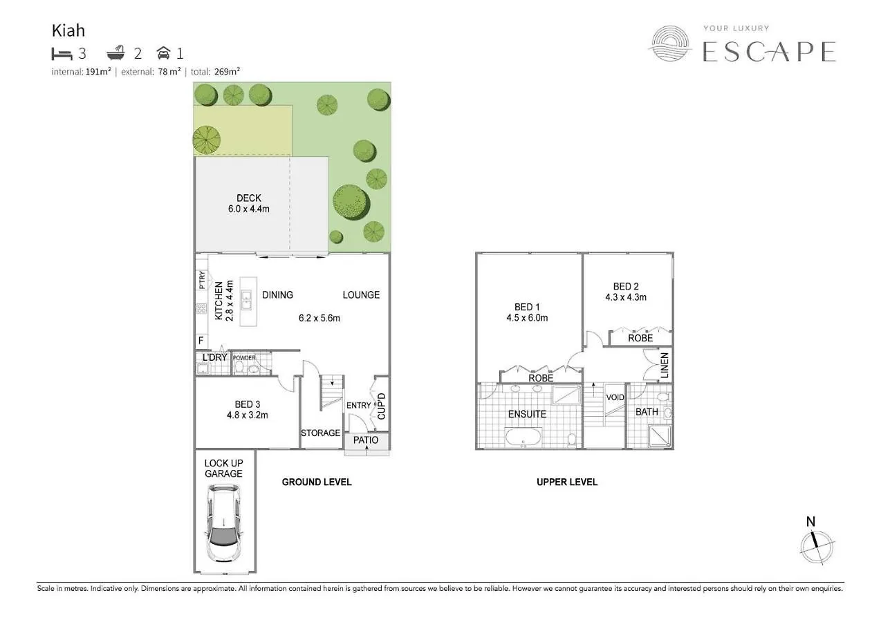 Kiah - Nestled Between Main & Belongil Beaches Byron Bay